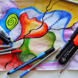 Gestaltfluss-Methode Lebensfreude-Malwerkstatt Meißen