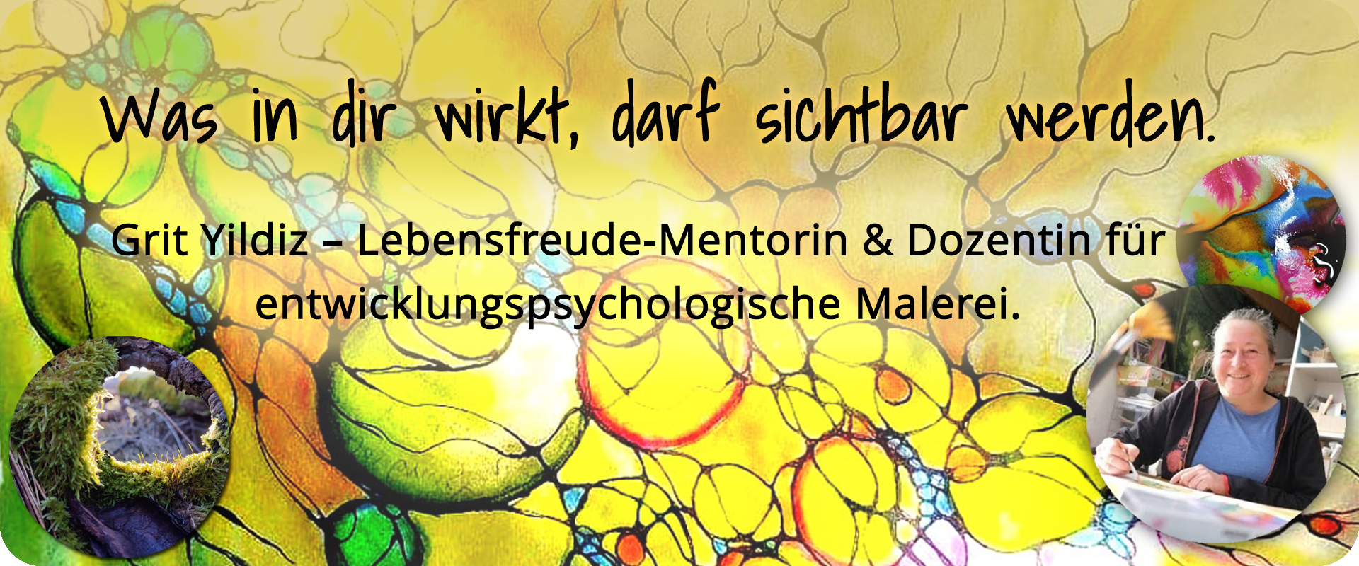 Lebensfreude.Malwerkstatt Meißen Grit Yildiz Mentorin Coaching