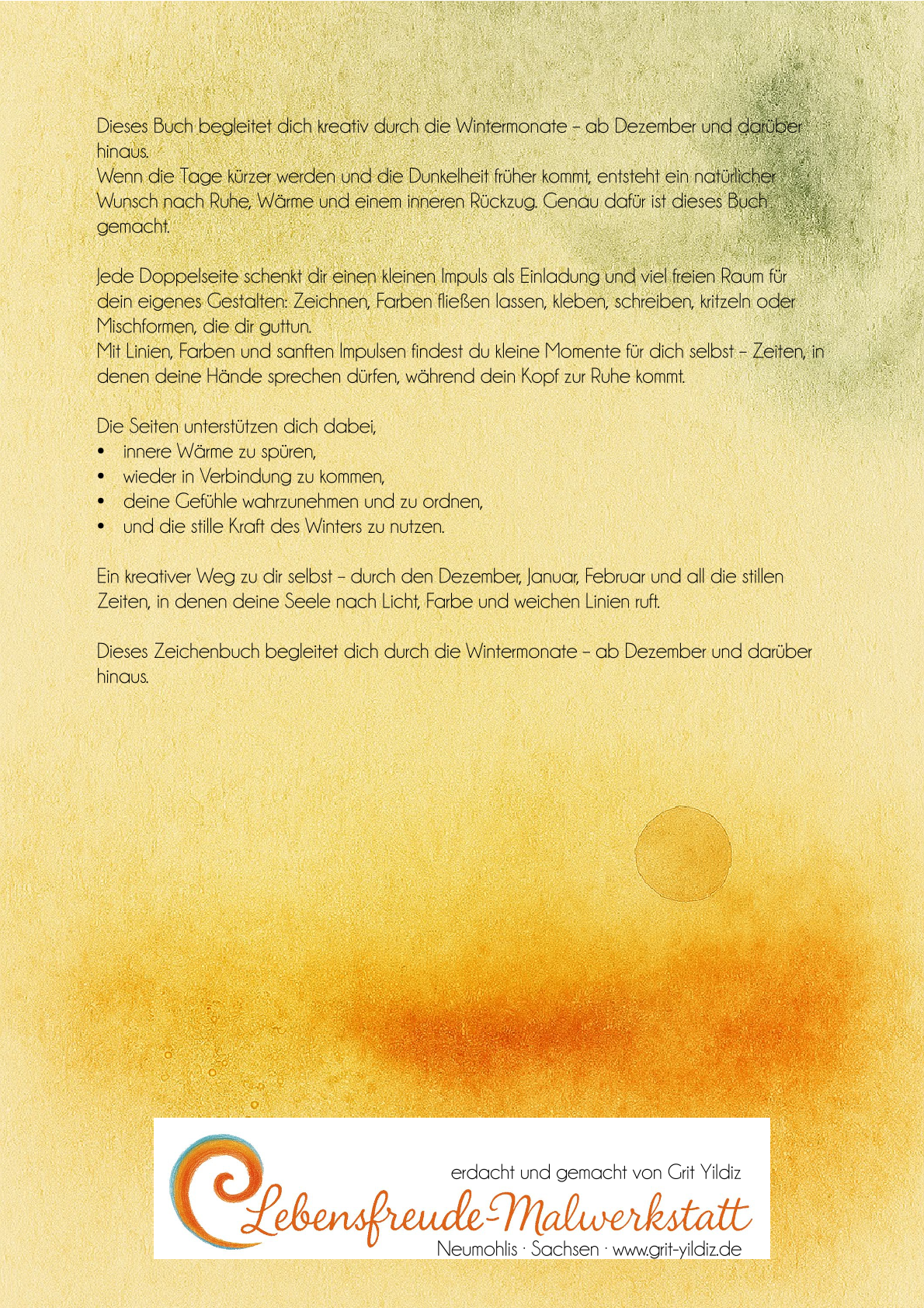 Zeichnend durch den Winter