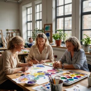 betriebliche Gesundheitsförderung Lebensfreude-Malwerkstatt Meißen, Dresden, Riesa