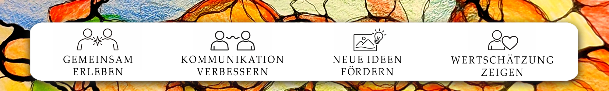 Zusammenhalt stärken, Kommunikation verbessern, neue Ideen fördern und Wertschätzung zeigen – Lebensfreude Malwerkstatt Meißen