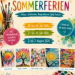 kreative Sommerferien Lebensfreude-Malwerkstatt